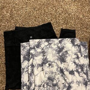 Athleta | Patterned Legging Bundle | m